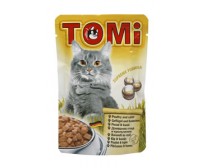 Tomi pouch for cats 100g -  chicken and rabbit